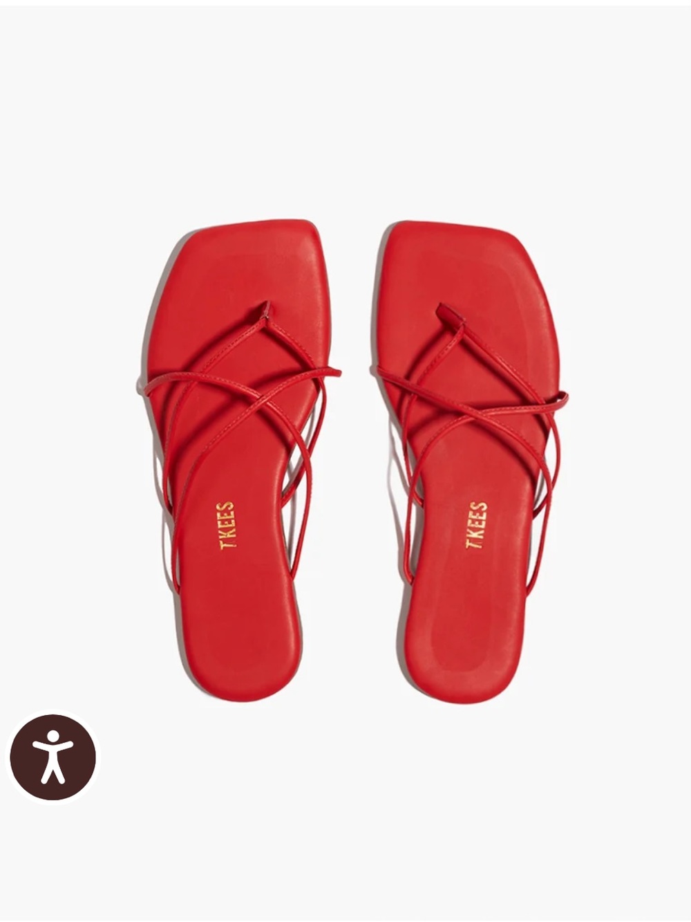 TKEES square toe Elle sandal